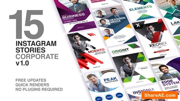 Videohive Instagram Stories - Corporate Videohive Instagram Stories - Corporate