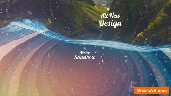 Videohive Water Slideshow