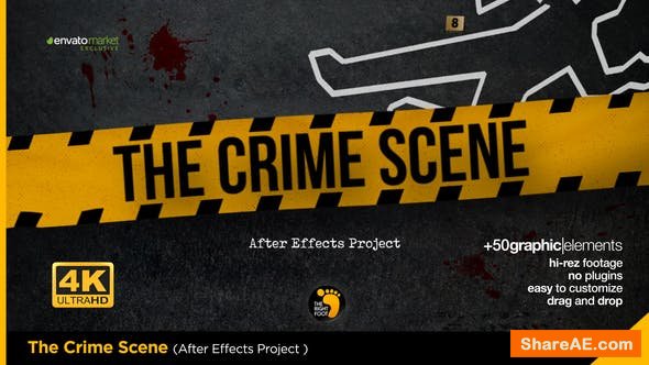 Videohive The Crime Scene Opener Videohive The Crime Scene Opener