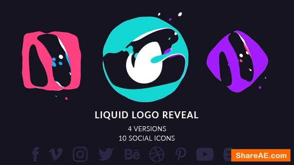 Videohive Simple Liquid Logo