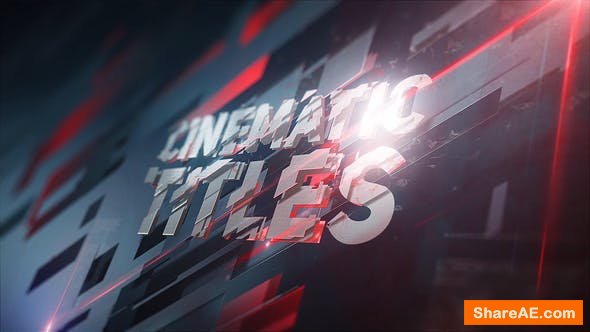 Videohive 3D Plates Titles