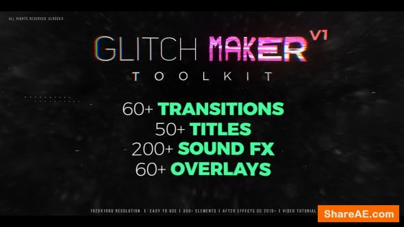 Videohive Glitchmaker Toolkit: 350+ Elements Videohive Glitchmaker Toolkit: 350+ Elements
