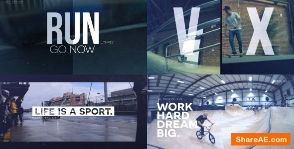 Videohive Sport Slideshow Videohive Sport Slideshow
