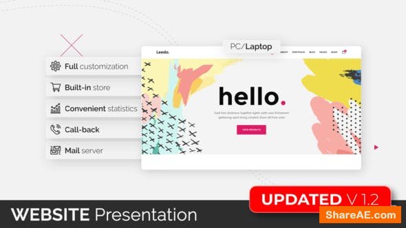 Videohive Website Presentation 22818524 Videohive Website Presentation 22818524