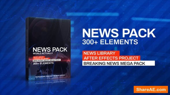 Videohive News Library - Broadcast Pack v.2 Videohive News Library - Broadcast Pack v.2