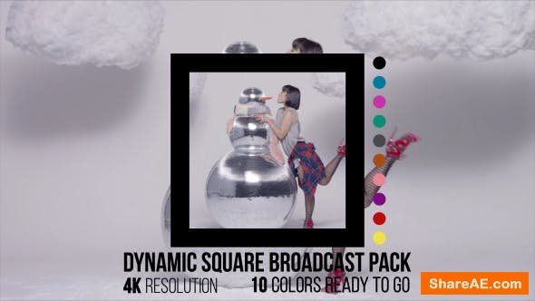 Videohive Dynamic Square Broadcast Pack Videohive Dynamic Square Broadcast Pack