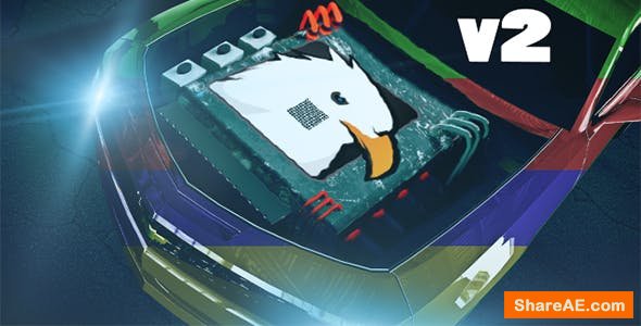 Videohive Start Engine Logo v2 Videohive Start Engine Logo v2