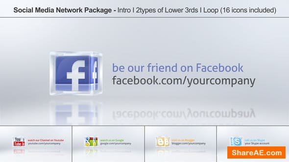 Videohive Social Media Network Package Videohive Social Media Network Package