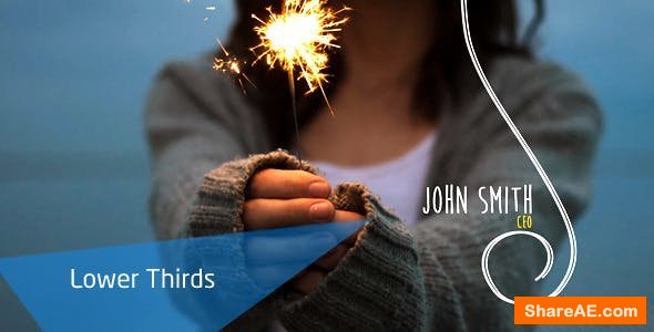 Videohive Line Lower Third Videohive Line Lower Third