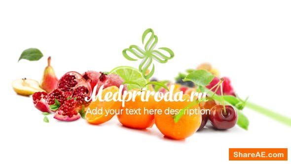 Videohive Healthy Food Opener Videohive Healthy Food Opener