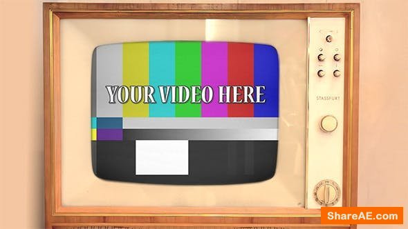 Videohive Retro TV with Alpha Channel - Motion Graphics Videohive Retro TV with Alpha Channel - Motion Graphics