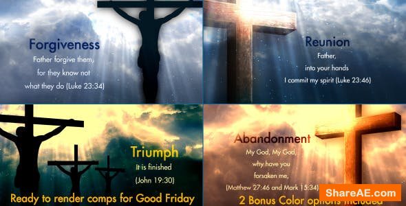 Videohive Worship Heaven 2 - The Seven Words of Christ Videohive Worship Heaven 2 - The Seven Words of Christ