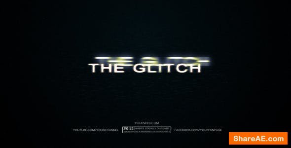 Videohive The Glitch Videohive The Glitch