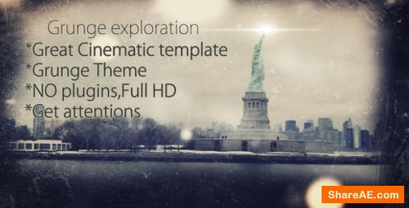 Videohive Grunge Exploration Videohive Grunge Exploration