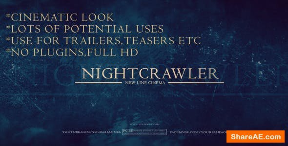 Videohive Nightcrawler Videohive Nightcrawler