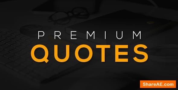 Videohive 15 Premium Quotes