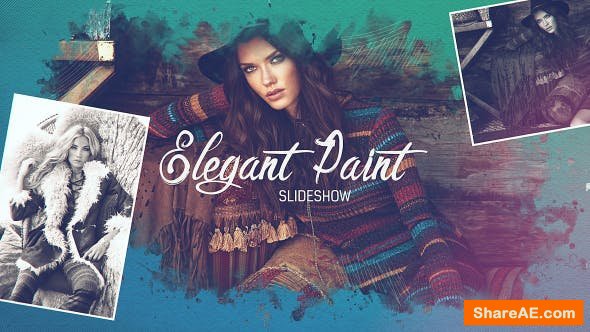 Videohive Elegant Paint Slideshow Videohive Elegant Paint Slideshow