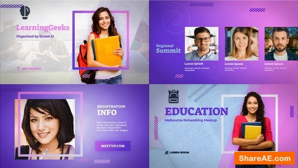 Videohive Education Meetup - Educational Masterclass Videohive Education Meetup - Educational Masterclass