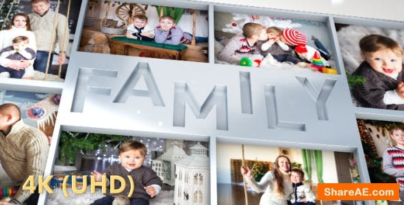 Videohive Family Photo Slideshow