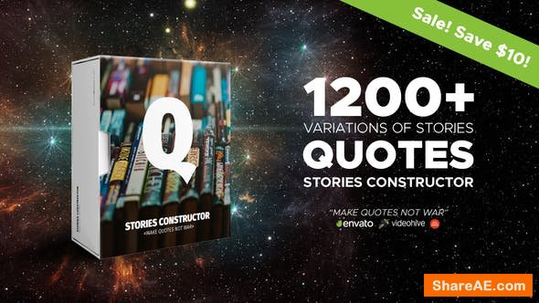 Videohive Stories Constructor - Quotes