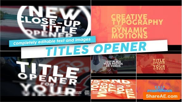 Videohive Titles Opener Videohive Titles Opener