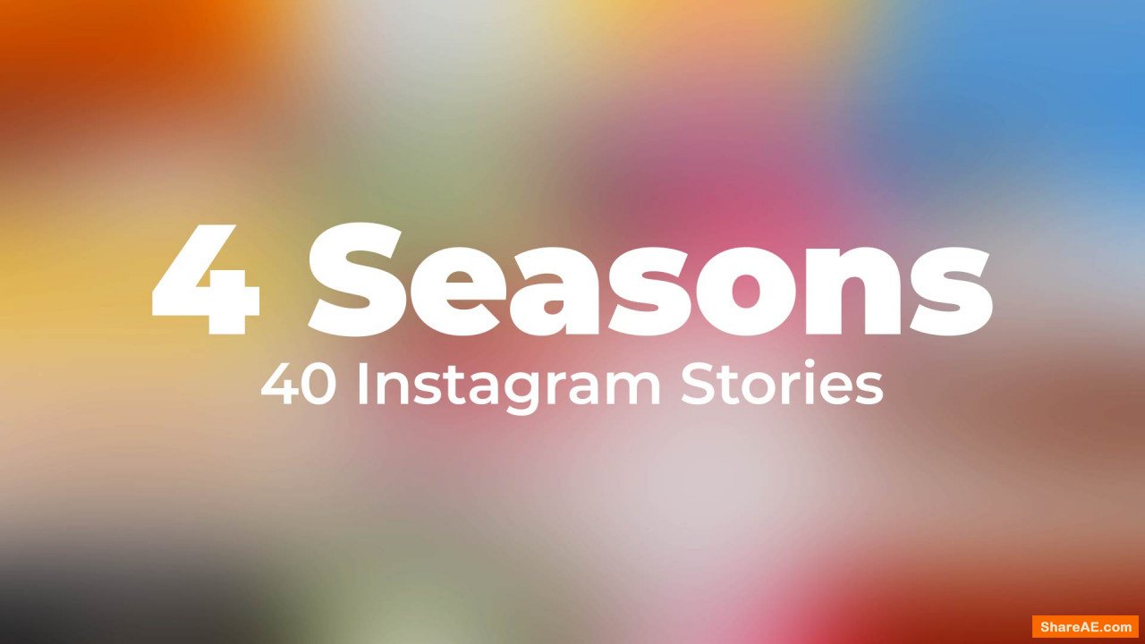 Seasons Instagram Stories - After Effects Templates (Motion Array)