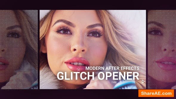 Videohive Modern Glitch Opener 19399117