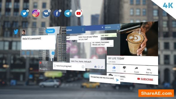 Videohive Social Media Pack 22621109