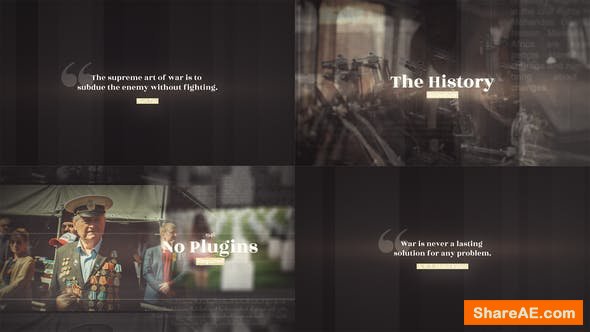 Videohive History Slideshow 22522339