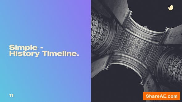 Videohive Simple History Timeline Videohive Simple History Timeline