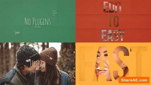 Videohive Upbeat Slideshow 22263600 Videohive Upbeat Slideshow 22263600