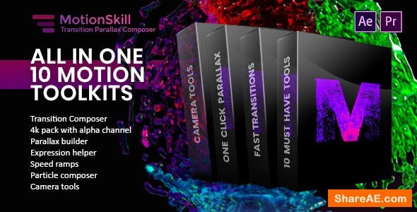 Videohive All in One Motion, Transition, Parallax, Expression ToolKit Videohive All in One Motion, Transition, Parallax, Expression ToolKit