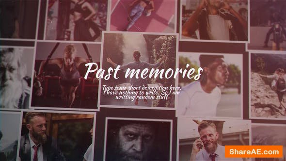 Videohive Past Memories Videohive Past Memories