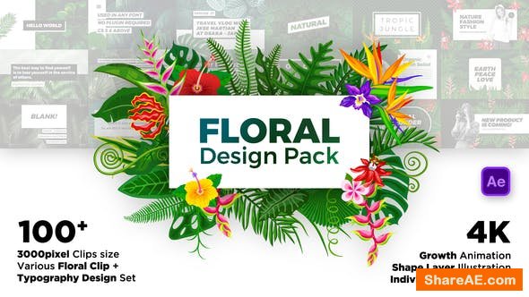 Videohive Floral Design Pack Videohive Floral Design Pack