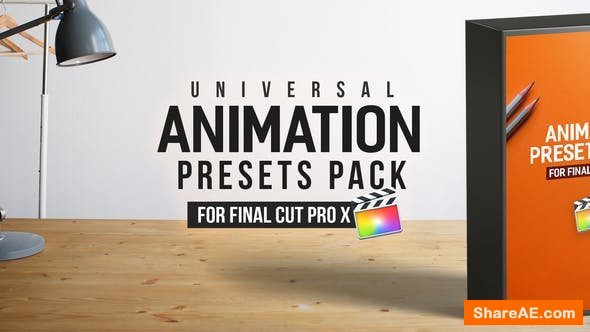 Videohive Animation Presets Pack - Final Cut Pro X