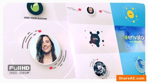 Videohive Liquid Drops Logo