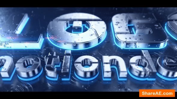 Videohive Rain 3D Logo