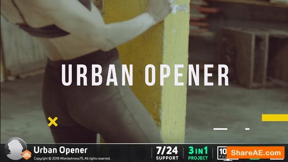 Videohive Urban Opener 20665557 Videohive Urban Opener 20665557