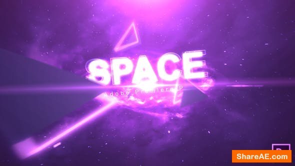 Videohive Space Text - Premiere Pro Videohive Space Text - Premiere Pro