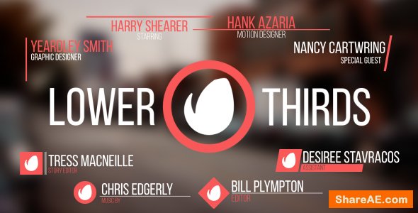 Videohive Lower Thirds 14883625