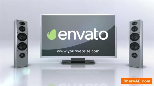 Videohive TV Speakers Logo Intro Videohive TV Speakers Logo Intro