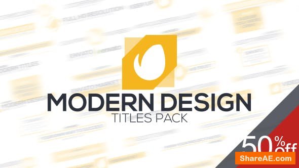 Videohive Modern Titles 15599486 Videohive Modern Titles 15599486