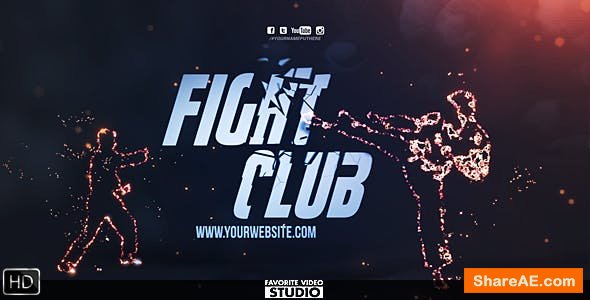 Videohive Fight Club Broadcast Pack Videohive Fight Club Broadcast Pack