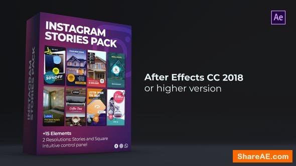 Videohive Instagram Stories Pack 23823426 Videohive Instagram Stories Pack 23823426