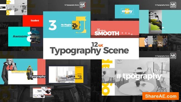 Videohive Typography 22293610 Videohive Typography 22293610