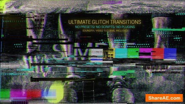 Videohive Glitch Transitions 21599820 Videohive Glitch Transitions 21599820