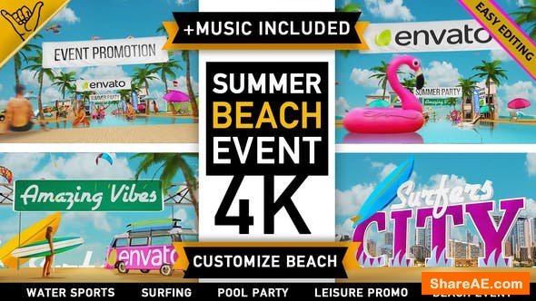 Videohive Summer Beach - Holiday Resort Party Event