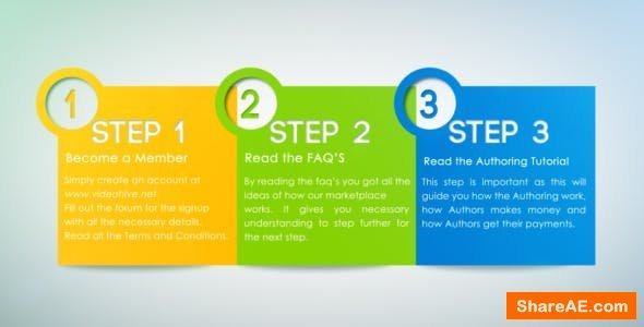 Videohive Business Steps Presentation Videohive Business Steps Presentation