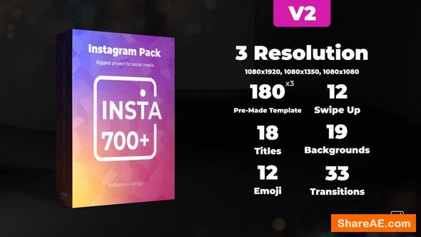 Videohive Instagram Stories Pack v2 23199973 Videohive Instagram Stories Pack v2 23199973