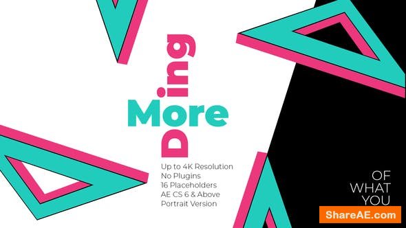 Videohive Do More Kinetic Typography Videohive Do More Kinetic Typography